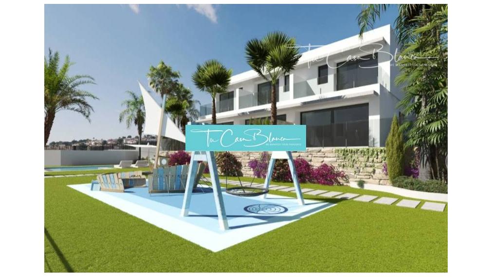 Novostavba Luxusný Párový dom Benidorm, 109m2, 3 spálne, bazén 