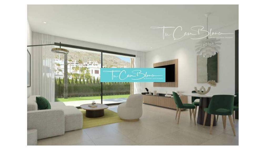 Novostavba Luxusný Párový dom Benidorm, 109m2, 3 spálne, bazén 