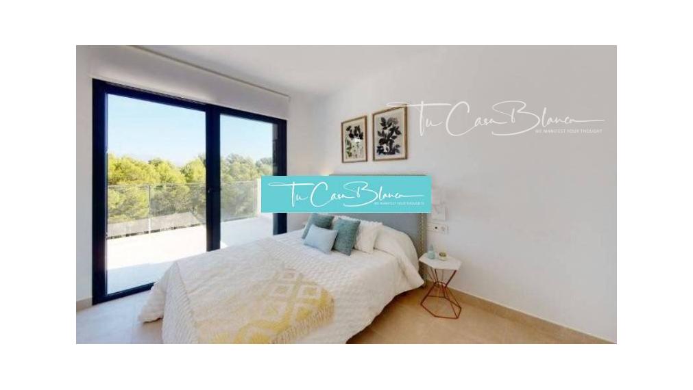 Novostavba Vila La Nucia, 141m2, 3 spálne, 4 kúpeľne 