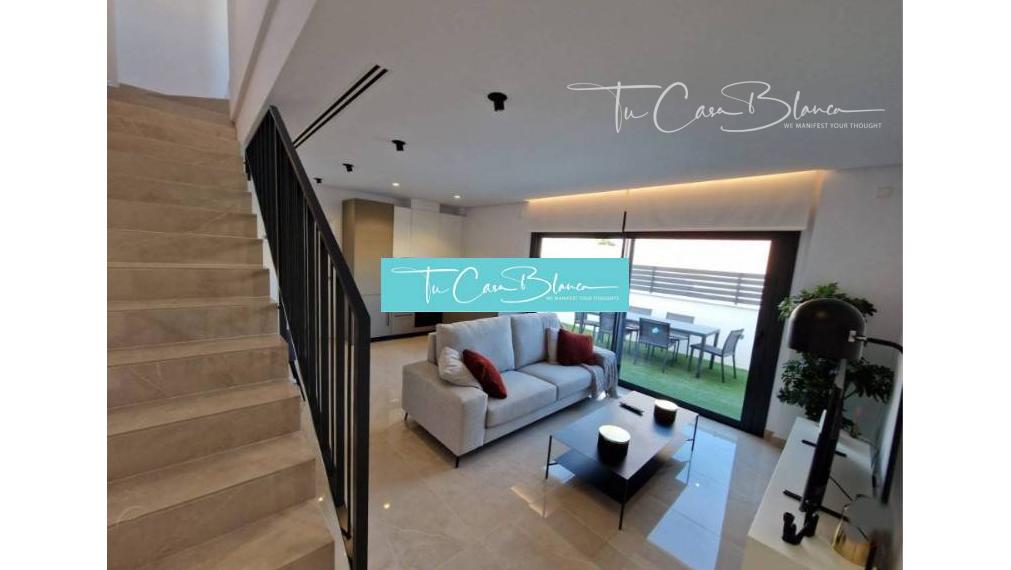 Novostavba Párový dom Arenales del Sol, 134m2, 3 spáľnd, bazén 