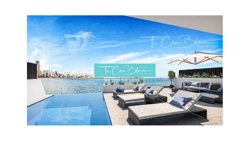 PRVÁ LÍNIA - Dokončený Apartmán Benidorm, 297m2, bazén, jacuzzi