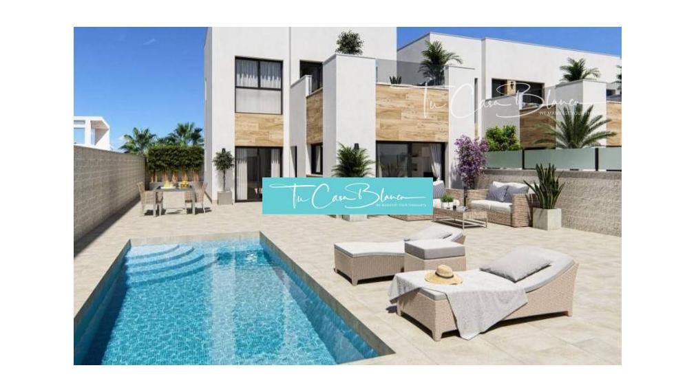 Posledná novostavba Benijófar 111m2, 4spálne, 3 kúpeľne