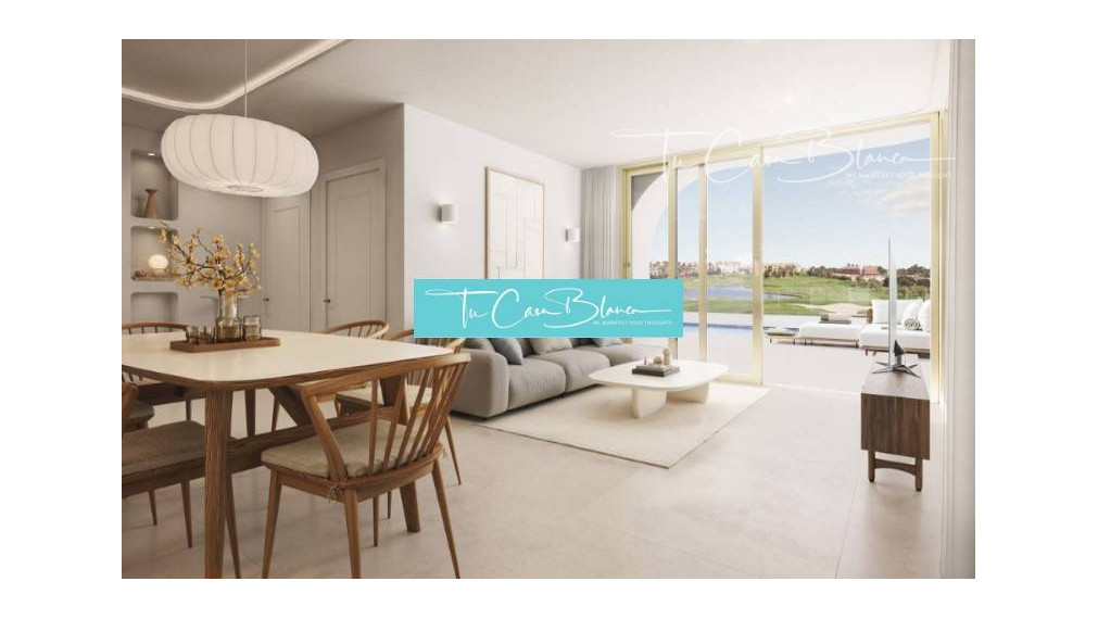 Novostavba, Apartmán Los Alcazáres, 85 m2, 2 spálne bazén 