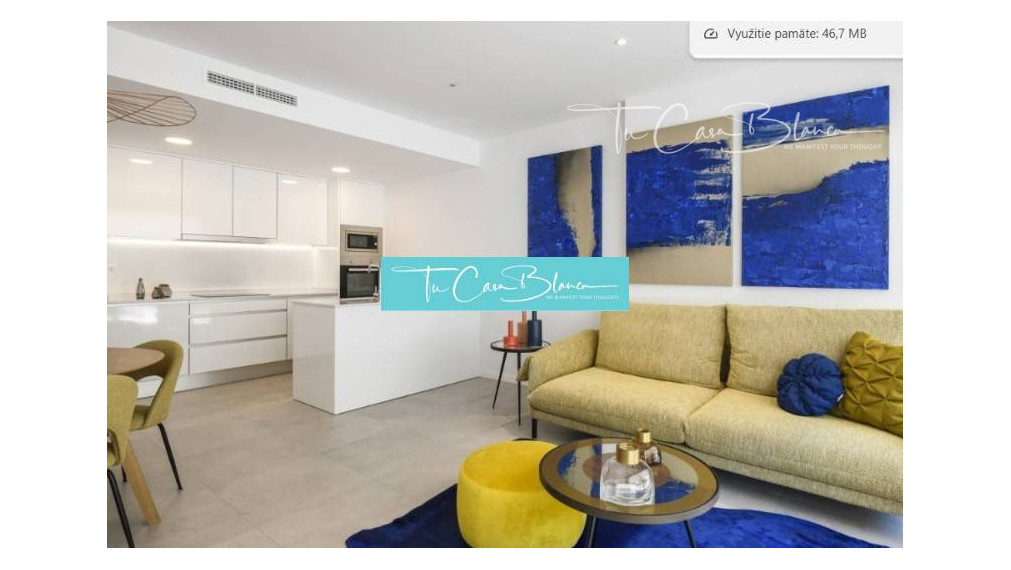 Novostavba  Unikátny Posledný Apartmán 2027, Orihuela Costa,102m2