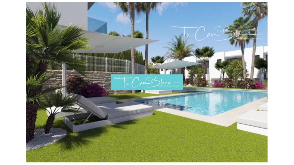 Novostavba Luxusný Párový dom Benidorm, 109m2, 3 spálne, bazén 