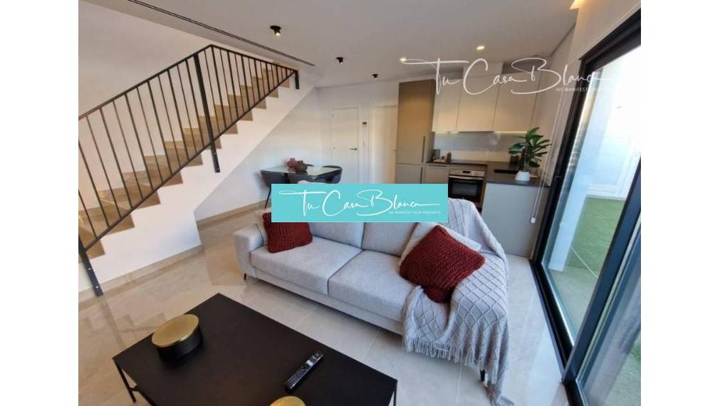 Novostavba Párový dom Arenales del Sol, 134m2, 3 spáľnd, bazén 