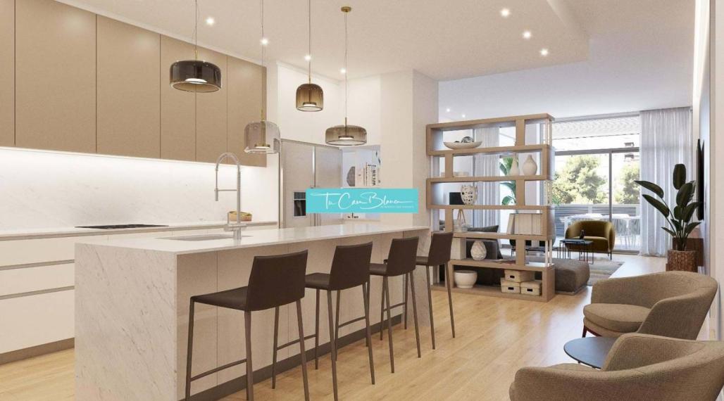 Byt v Elche, 174m2, 2 spálne, obývačka terasa