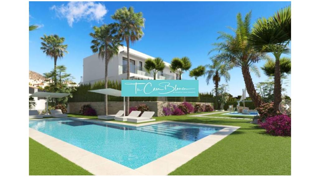 Novostavba Luxusný Párový dom Benidorm, 109m2, 3 spálne, bazén 