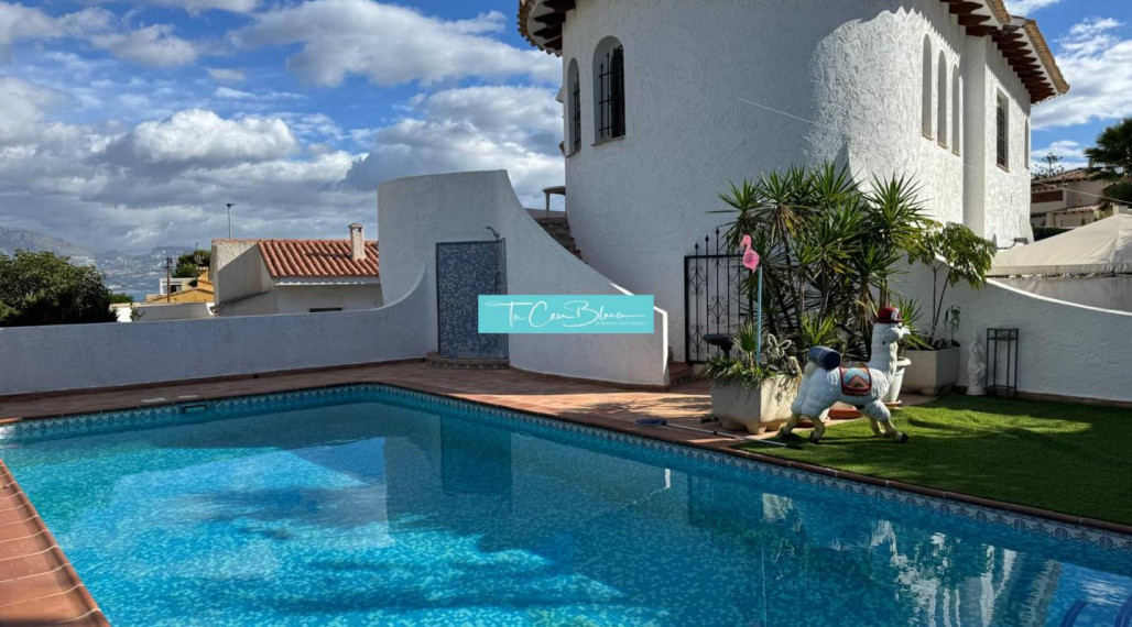 Vila Albir, 5 spální, 3 kúpeľne, samostatný bazén 