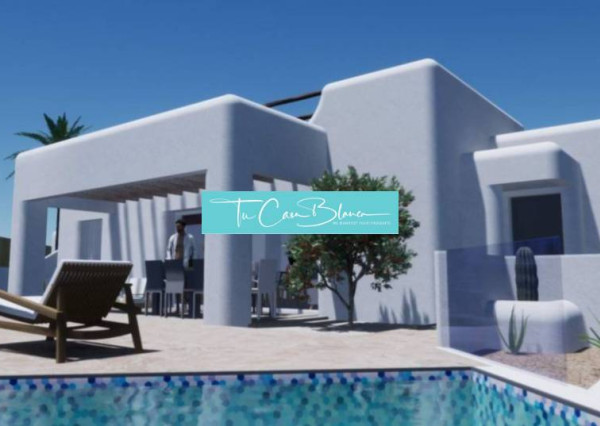 Novostavba Vila Ibiza Polop,136m2, bazén  