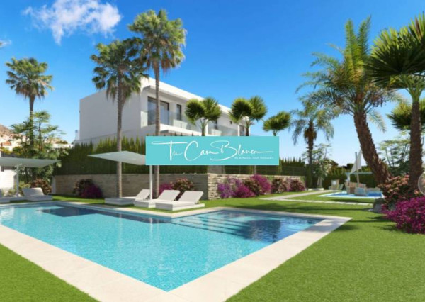 Novostavba Luxusný Párový dom Benidorm, 109m2, 3 spálne, bazén 