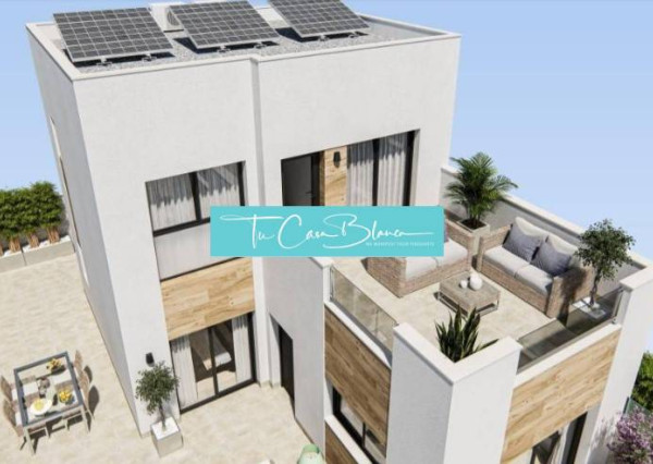 Posledná novostavba Benijófar 111m2, 4spálne, 3 kúpeľne